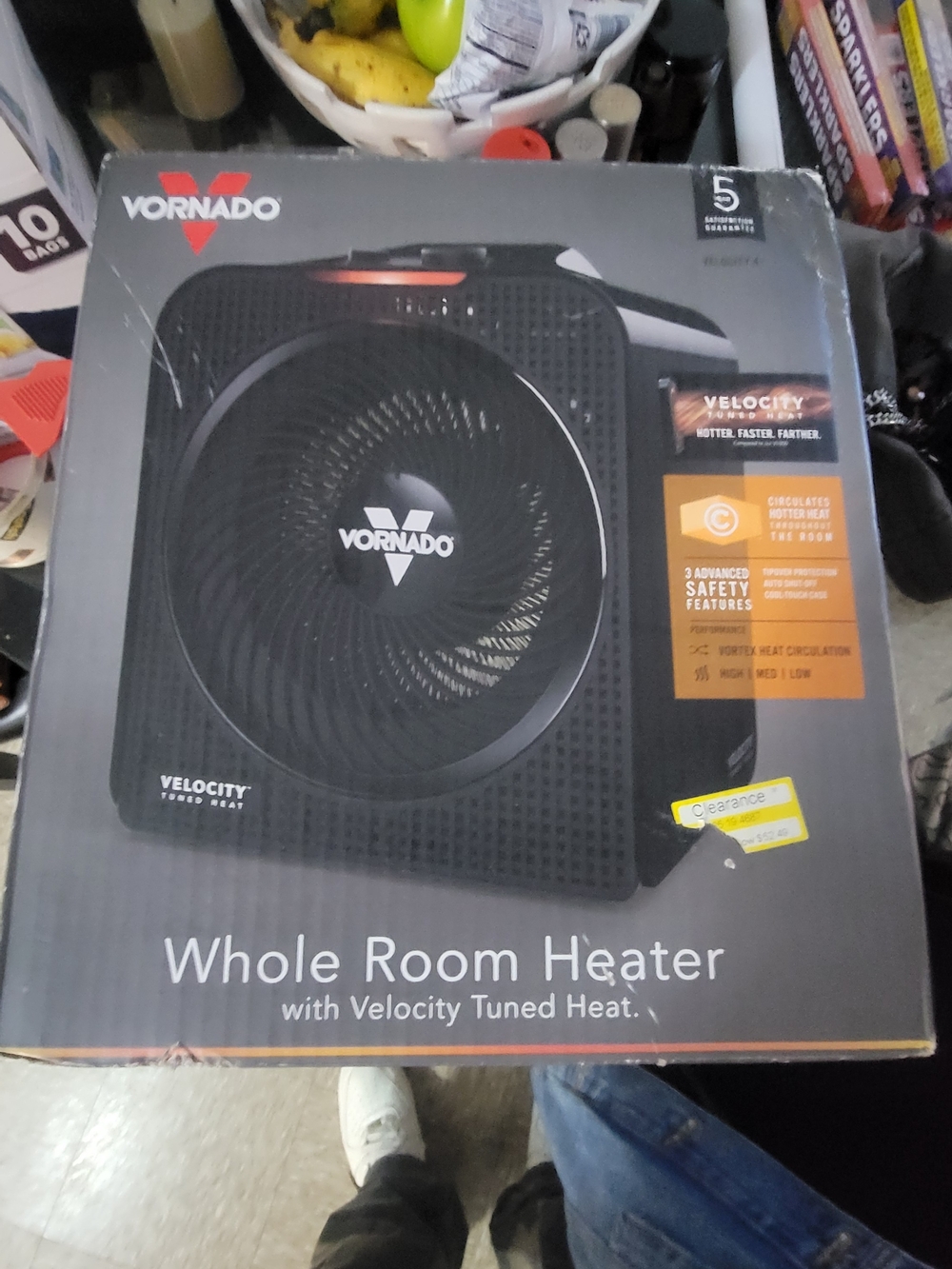 Vernado Room Heater - Black